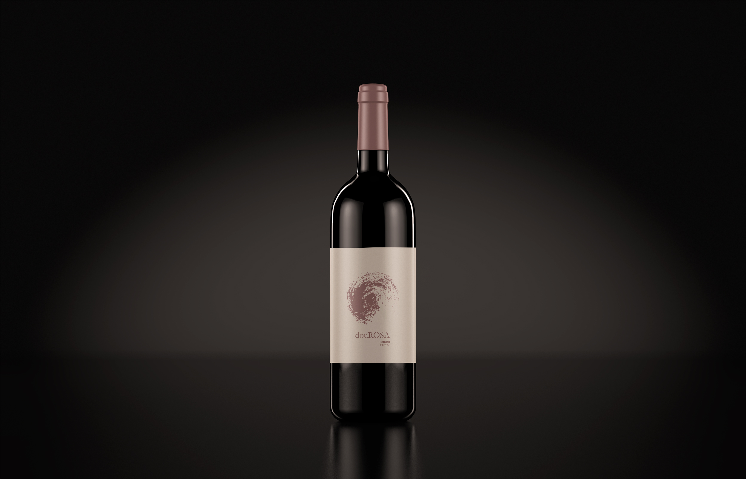 Wine Bottle Mockup
