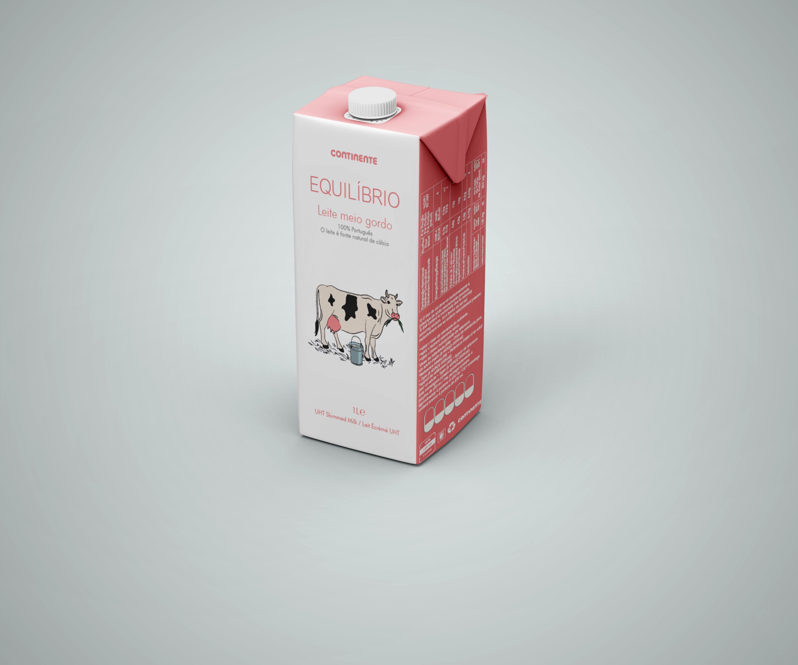 Mockup Leite meio gordo